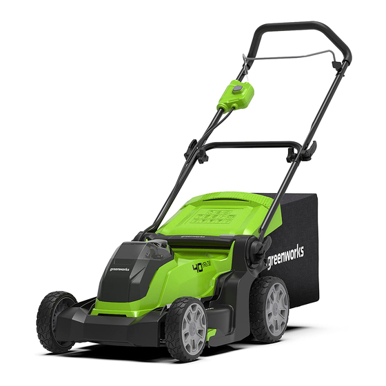 GREENWORKS TOOLS 2504707 USER MANUAL Pdf Download ManualsLib
