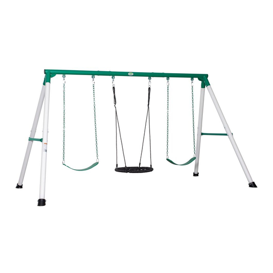 BACKYARD DISCOVERY LITTLE BRUTUS SWINGSET OWNER'S MANUAL & ASSEMBLY ...