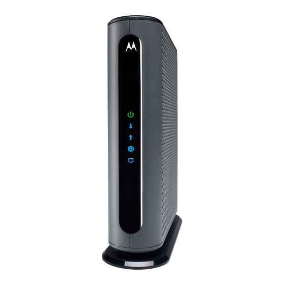 MOTOROLA MB8600 QUICK START MANUAL Pdf Download ManualsLib