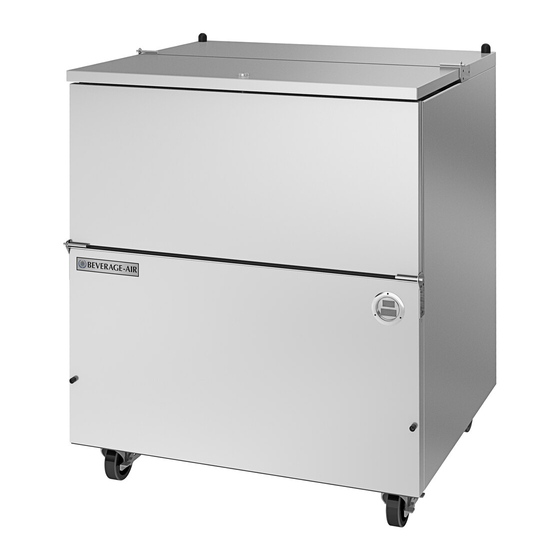 BEVERAGEAIR SM SERIES INSTALLATION AND OPERATING INSTRUCTIONS MANUAL
