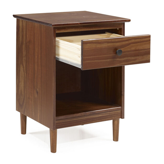 WALKER EDISON BR1DNS ASSEMBLY INSTRUCTIONS MANUAL Pdf Download ManualsLib