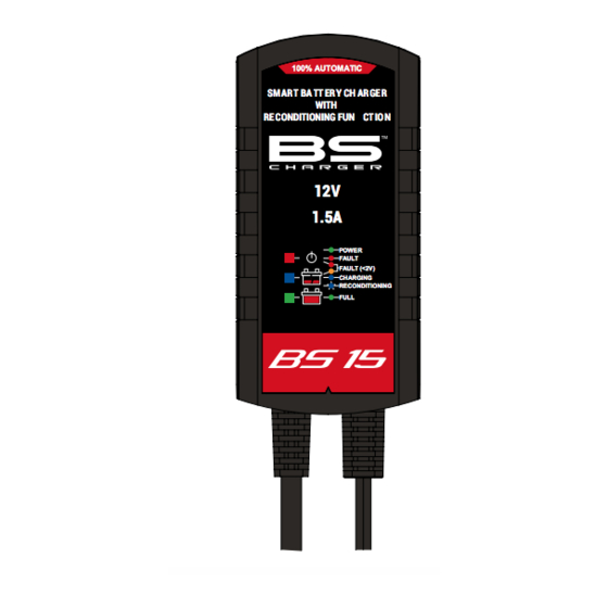 BS CHARGER BS 15 INSTRUCTION MANUAL Pdf Download