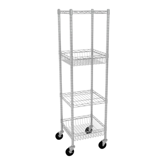 WALMART 4 TIER TOWER RACK B25Z-2 MANUAL Pdf Download | ManualsLib