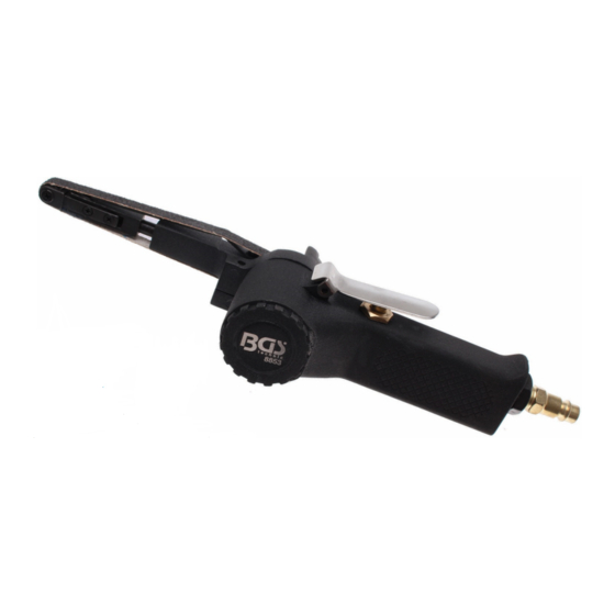BGS 8853 Druckluft- Bandschleifer für 10mm Schleifbänder