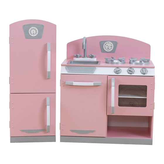 KIDKRAFT PINK RETRO KITCHEN SET ASSEMBLY INSTRUCTIONS MANUAL Pdf   Raw 