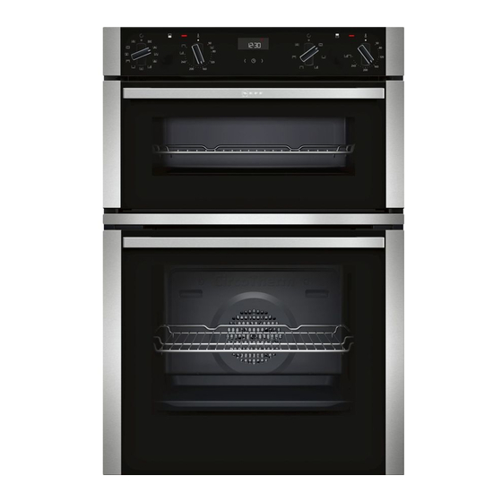 neff double oven u1421n2gb