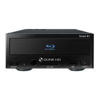 Dune HD Smart B1 Quick Start Manual
