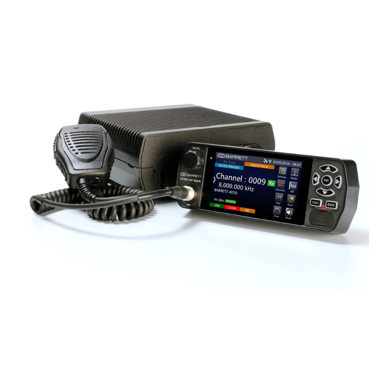 Barrett 4050 HF SDR Installation Manual