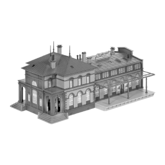 Faller Central post office 293059 Assembly Instructions Manual