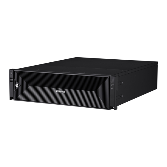 Hanwha Techwin Wisenet PRN-6400B4 Quick Manual