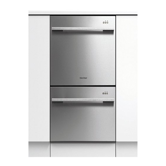 Fisher & Paykel DishDrawer DD60DDFX7 Quick Start Manual