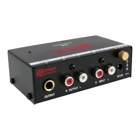 smart acoustic SPP200 Operation Manual