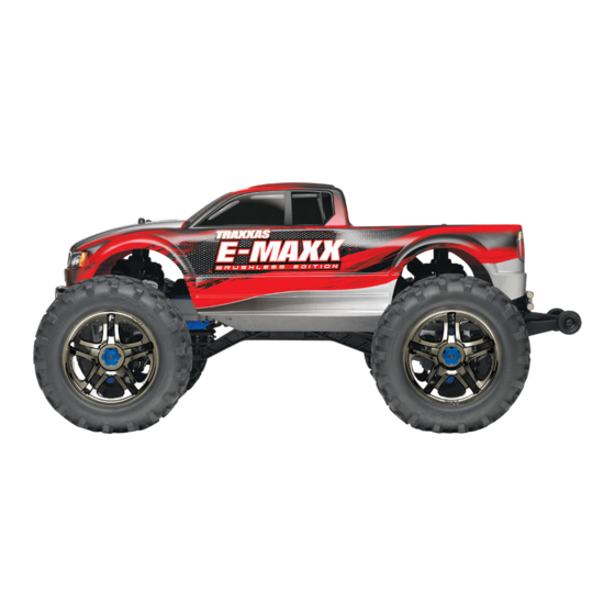 Traxxas E-MAXX BRUSHLESS EDITION Owner's Manual