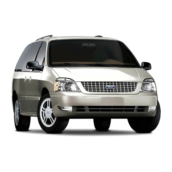Ford Freestar 2004 Workshop Manual