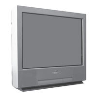 Sony FD Trinitron KV-21LT1E Service Manual