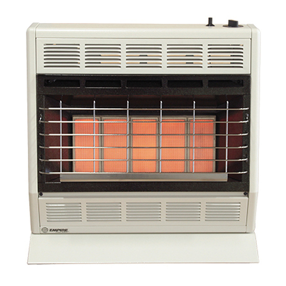 Empire Comfort Systems Sr-30-1 Installation Instructions And Owner's Manual