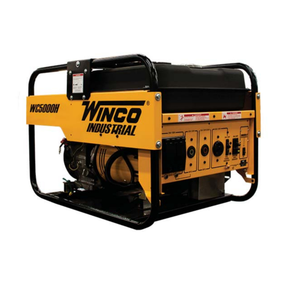 Winco WC5000H Installation And Operator's Manual