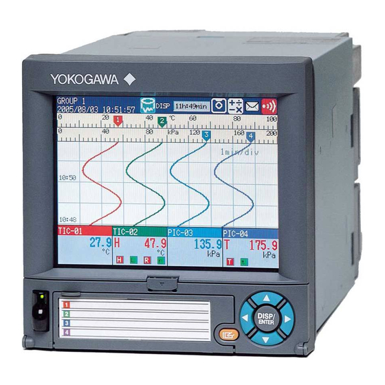 YOKOGAWA DX1000 User Manual