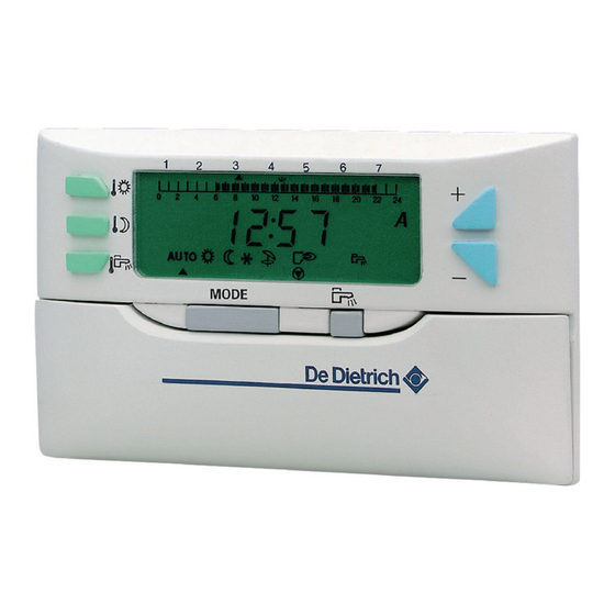 DeDietrich EASYMATIC Instructions For Use