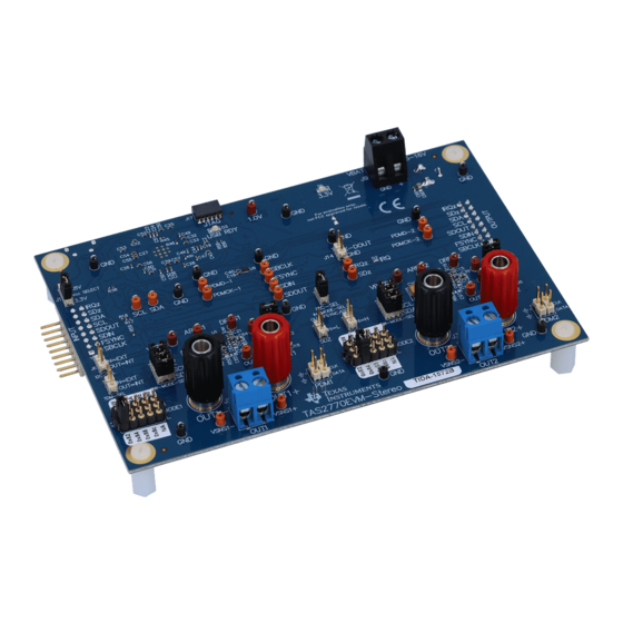 Texas Instruments TAS2770 User Manual
