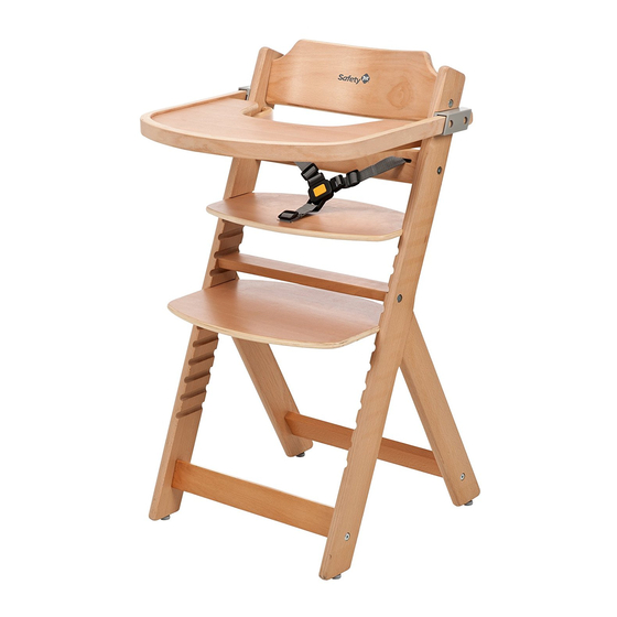 Safety 1st TIMBA Instructions For Use Manual