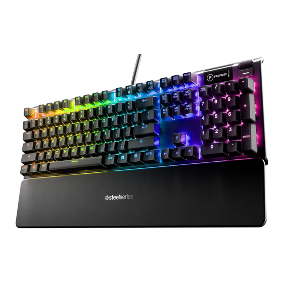 SteelSeries APEX 5 Product Information Manual