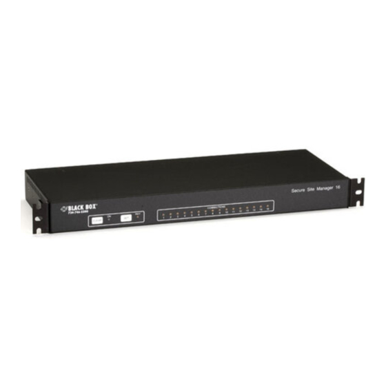 Black Box SW551A Specifications