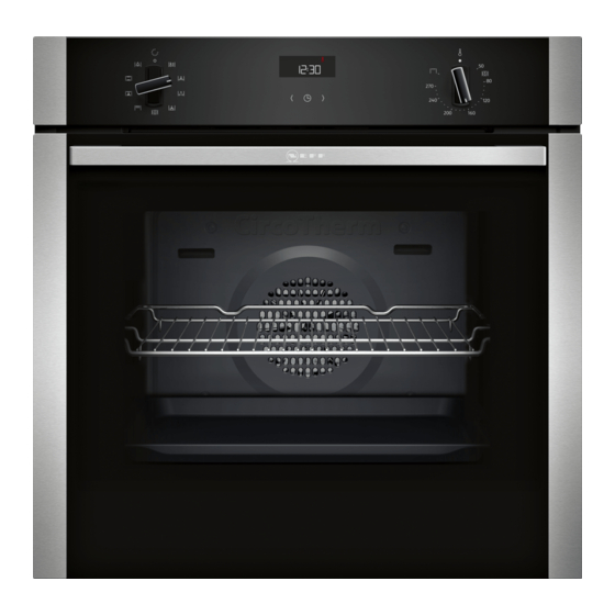 NEFF B1ACE4H.0B USER MANUAL AND INSTALLATION INSTRUCTIONS Pdf Download