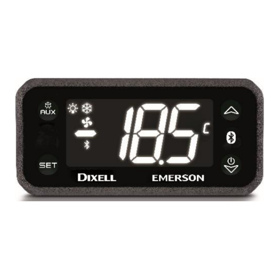 EMERSON DIXELL XR70CHC INSTALLING AND OPERATING INSTRUCTIONS Pdf