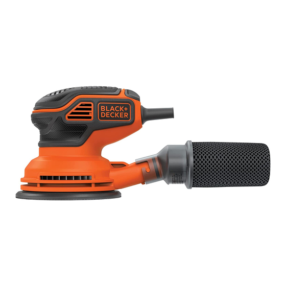 Image of Black & Decker FS350 orbital sander on Black & Decker website