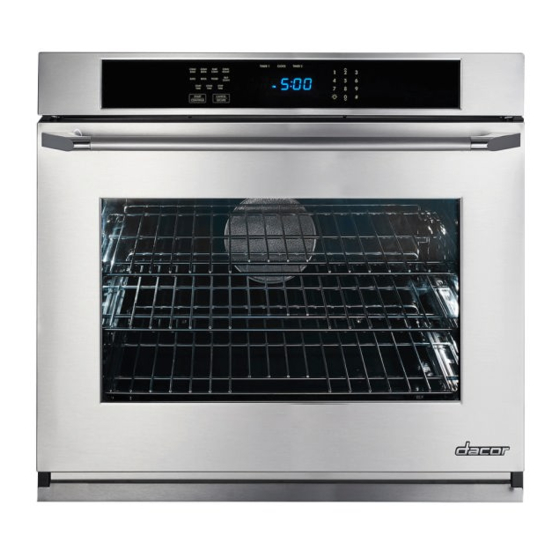 DACOR RENAISSANCE RNWO127 USE AND CARE MANUAL Pdf Download ManualsLib