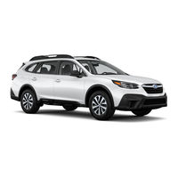 Subaru Outback 2021 Getting Started Manual