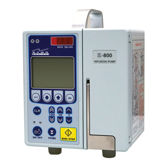 ZYNO MEDICAL Z800 INSTRUCTIONS FOR USE MANUAL Pdf Download ManualsLib