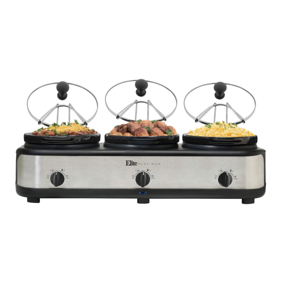 Elite Cuisine EBK-200B 3-in-1 Breakfast Center, Black