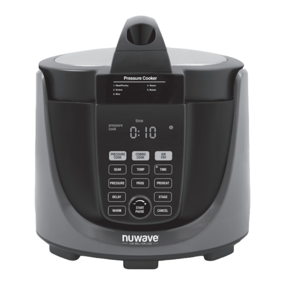 Nuwave 33801 Duet Pressure Cooker Air Fryer 