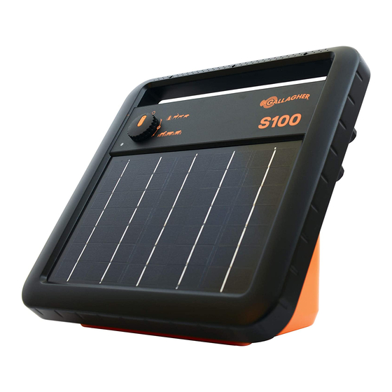 GALLAGHER S100 INSTRUCTIONS MANUAL Pdf Download ManualsLib