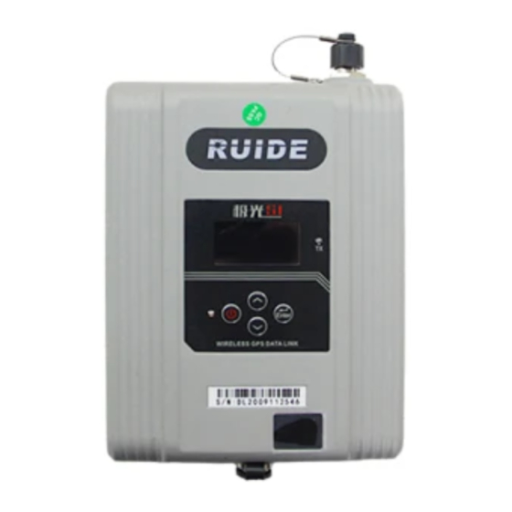 Ruide S1 Manual