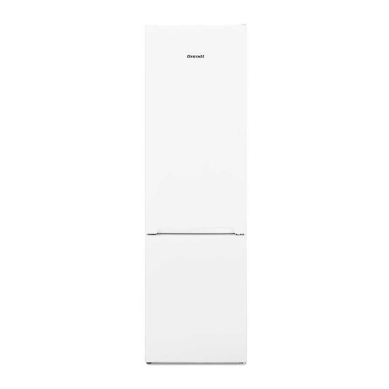 User Manuals: Brandt BFC8052SW Combi fridge