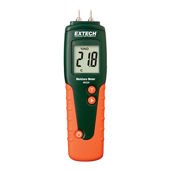 Extech Instruments MO220 User Manual
