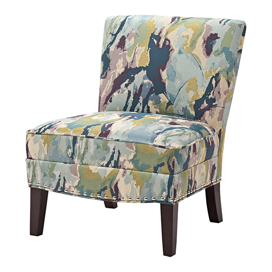 Madison Park Hayden Slipper Accent Chair Assembly Instructions
