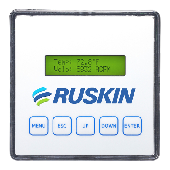 Ruskin TDP05K Technical Bulletin