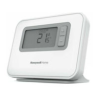 Honeywell Home T3R Quick Start Manual