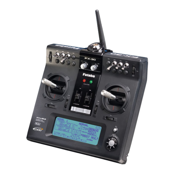 ROBBE Futaba FX-30 Operating Instructions Manual