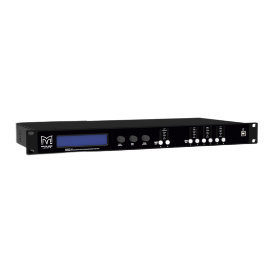 Martin Audio DX0.6 User Manual