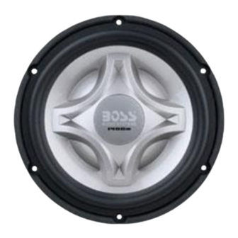 Boss Audio Systems Marine NX10FD User Manual