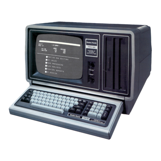 Tandy TRS-80 Service Manual