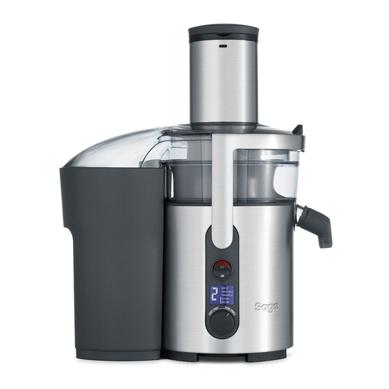 Sage BJE520UK User Manual