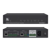 Kramer PA-240Net User Manual