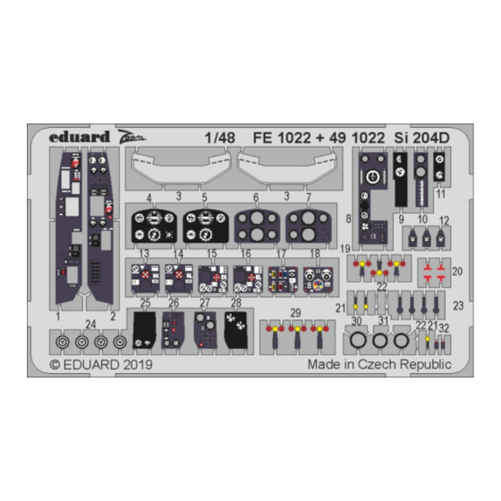 Eduard Si 204D Manual