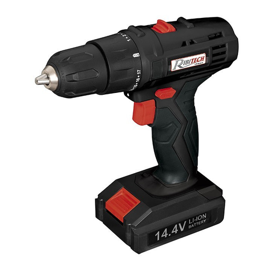 Ribimex RIBITECH PRBAT20/P User And Maintenance Manual
